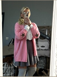 Gilet star rose baby