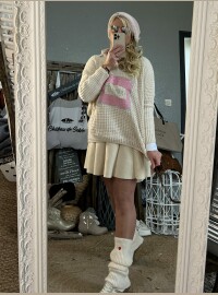 Pull j’adore beige