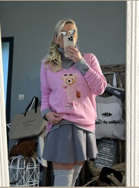 Pull bear rose bonbon