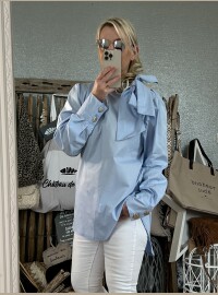 Chemise Oleron bleu