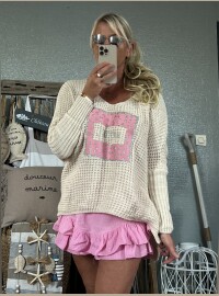 Pull j’adore beige