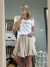T-shirt Champ doré
