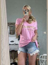 T-shirt Champ Rose