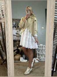 Pull cape lurex