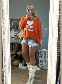 Sweat Amour orange