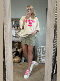 T-shirt sweat fluo j’adore