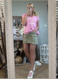T-shirt Melle rose