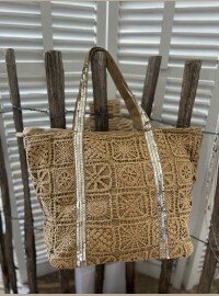 Sac bohème caramel