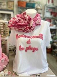 T-shirt Melle blanc