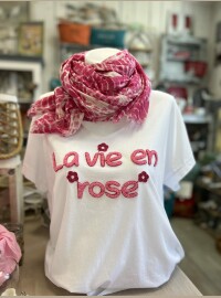 T-shirt la vie en rose