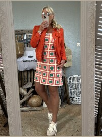 Blouson orange