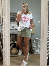 T-shirt la vie rose bonbon