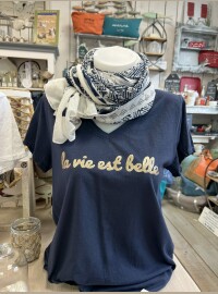 T-shirt la vie marine
