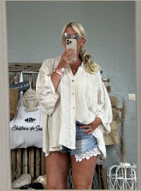 Chemise Oversize beige  T38/46