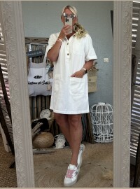 Robe jean blanche