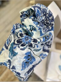 Écharpe viscose coton