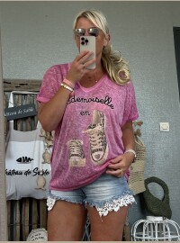 T-shirt CDS rose