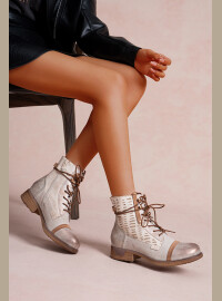 Bottines gold