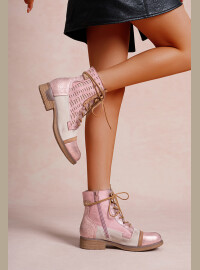 Bottines pink