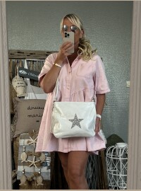 Besace star pailleté