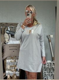 Robe sweat CDS grise