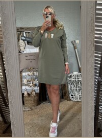 Robe sweat CDS kaki