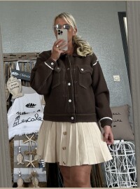 Veste Celestine choco