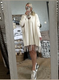 Robe pull poncho