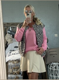 Gilet léopard