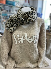 Pull j’adore beige