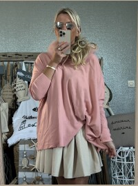Pull rose oversize