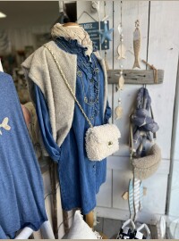 Robe jean bleue