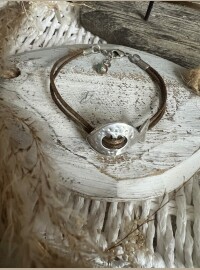 Bracelet fish CDS caramel