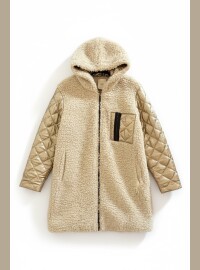 Manteau matelassée gold