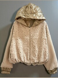 Blouson Luna gold beige
