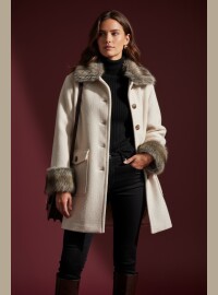 Manteau Alaska beige