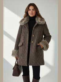 Manteau Alaska chocolat