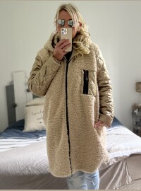 Manteau  matelassée gold