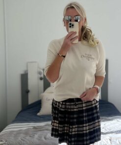 Pull Team Champagne écru