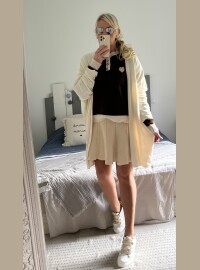 Gilet long étoile dos