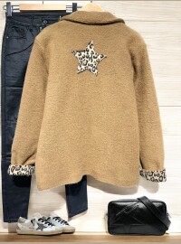Blazer star léopard