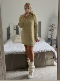 Robe Pull CDS Pailletée