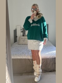 Pull pétillante vert