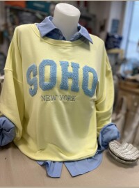 Sweat Soho jaune