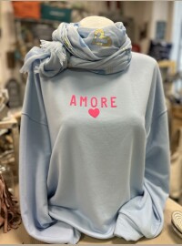 Sweat Amore baby blue
