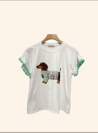 T-shirt Lego celadon