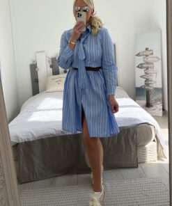 Robe chemise Clothilde rayée