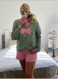 Pull love yourself kaki fluo