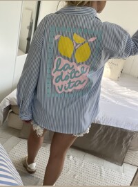 Chemise rayée la Dolce vita