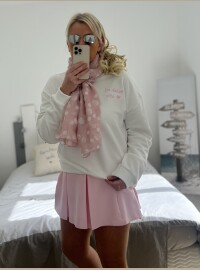 Sweat la dolce vita blanc